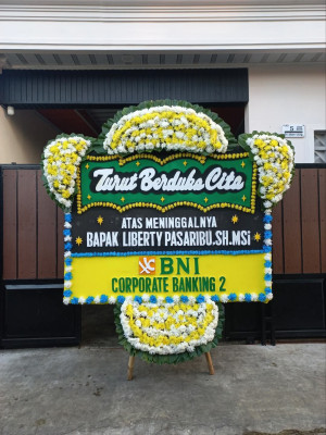 Papan Bunga Duka di Harjasari