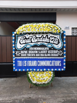 Papan Bunga Duka di Harjasari